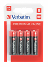 Verbatim Alkaline AA batteri (LR6) 4 stk. pr. pakke